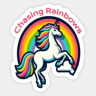 Radiant Rainbow Quest Sticker